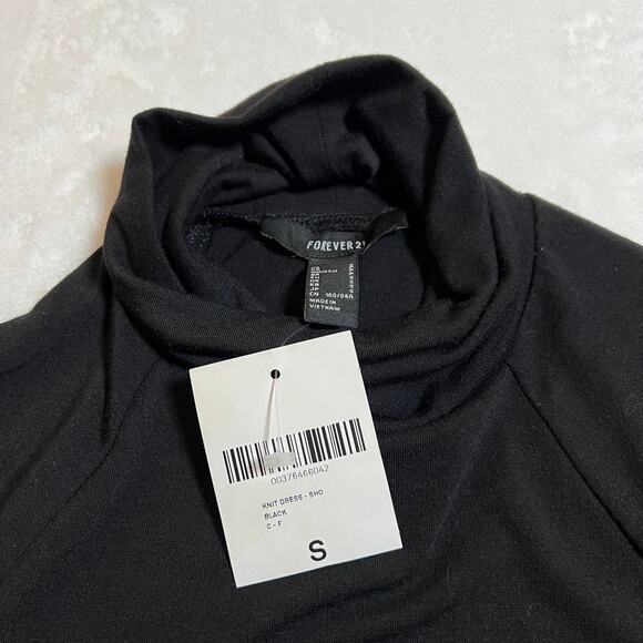 BUNDLE (2) Forever 21 Turtleneck Jersey Knit Stretch Dress Size Small NEW - Picture 6 of 12